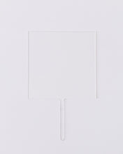 Load image into Gallery viewer, Clear Acrylic Cake Topper - Circle, Hexagon, or Square
