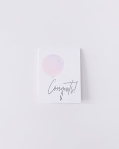 “Congrats!” Card - cakejuliacake x LucyLovesCards